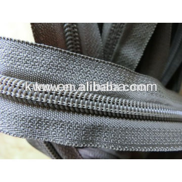 cfc nylon zipper long chain coil teeth whole sale for garment and bags